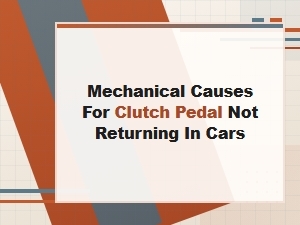 Diagnosing Mechanical Clutch Pedal Failure